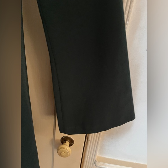 Zara Forest Green Tunic Dress with Bell Sleeves NWT - Picture 5 of 7